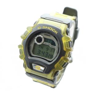 CASIO G-SHOCK エクストリーム 腕時計 ウォッチ クォーツ デジタル ロゴ カレンダー付き 黄 イエロー グレー DW-004XS-9T