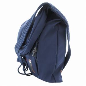 graniph タグ付き IKAKU ストリングショルダーバッグ 斜め掛け クロスボディ ナイロン 紺 ネイビー 303000258