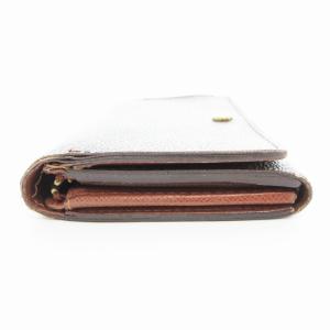 LOUIS VUITTON モノグラム ポルトモネ ビエ トレゾール 財布 二つ折り 茶 ブラウン M61730 /UO