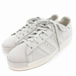 adidas 美品 SUPERSTAR 82 スニーカー シューズ 24.5cm ホワイト ライトグレー GX7317