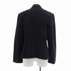 Christian Dior テーラードジャケット ダブル ウール USA製 ネイビー /UO AA