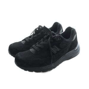 New Balance 992 スニーカー スエード US6.5 U992TB ブラック