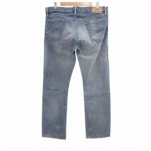 POLO RALPH LAUREN 国内正規 VARICK SLIM STRAIGHT デニムパンツ ジーンズ 34 32 ブルー /UO