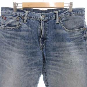 POLO RALPH LAUREN 国内正規 VARICK SLIM STRAIGHT デニムパンツ ジーンズ 34 32 ブルー /UO
