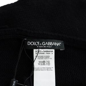 DOLCE&GABBANA マフラー カシミヤ ブラック