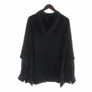 Y-3 3S TCH SLK HOOD スリーストライプテック パーカー フード 長袖 ジップアップ ロゴ S
