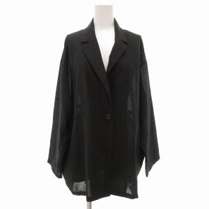 24SS ドロストシアージャケット テーラード F 黒 ブラック 24010462701030 /UO