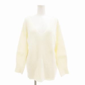 SNIDEL デザインフリルレイヤードミニニットワンピース アンサンブル 長袖 F アイボリー SWNO241009