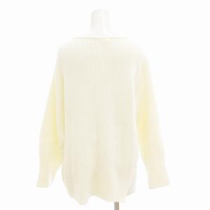 SNIDEL デザインフリルレイヤードミニニットワンピース アンサンブル 長袖 F アイボリー SWNO241009