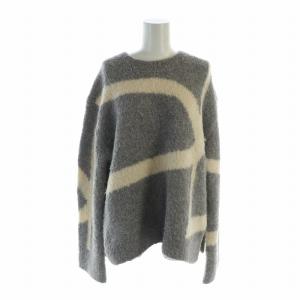 Rappu Intuitio knitted wool pullover セーター ニット 長袖 総柄