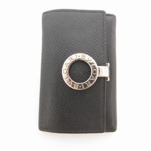 キーケース 5連 ロゴクリップ 黒 ブラック /AE AA