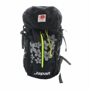 JOC エンブレム リュックサック タグ付き バックパック ロゴ 黒 ブラック EB007X /MQ