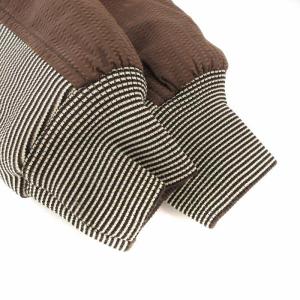 DIESEL リバーシブルジャケット ボア ショート丈 S 茶 ブラウン アイボリー /AE