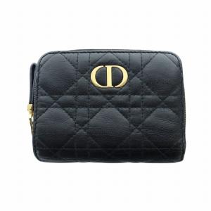 Caro Scarlet 二つ折り財布 キルティング ブラック