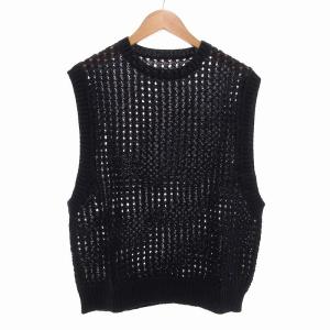 5ゲージ メッシュ ベスト S ネイビー /UO