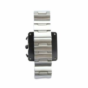 SEIKO WIRED XYZ 腕時計 ウォッチ クォーツ 黒文字盤 カレンダー付き ロゴ シルバー色 7T94-0AC0