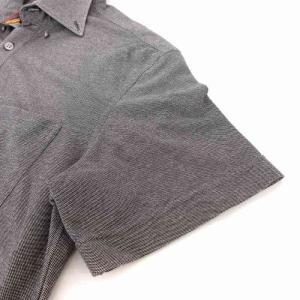 PAUL SMITH 18SS ポロシャツ 半袖 ボタンダウン BD L グレー系 /UO
