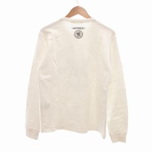 AVIREX TYPE BLUE ネーヴァルステーション クルーネックスウェット 裏毛 M ホワイト 6193495