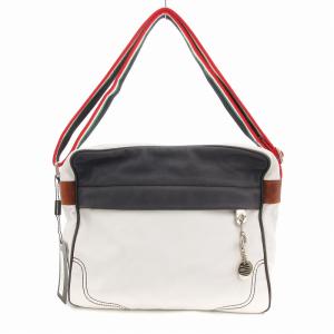 ショルダーバッグ メッセンジャー 白 ホワイト /UO