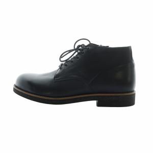 CHUKKA BOOTS with SIDE ZIP チャッカ ブーツ タグ付き サイドジップ レザー