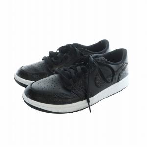 NIKE Air Jordan 1 Low Golf Black Crocodile