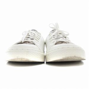 CONVERSE ALL STAR COUPE AM OX スニーカー シューズ レザー 27cm 白 ホワイト 38001551