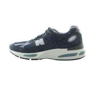 991 v2 スニーカー 英国製 US9.5 ネイビー