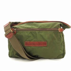 ショルダーバッグ 斜めがけ ナイロン カーキ /UO