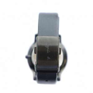 agnes b. 腕時計 ウォッチ クォーツ 黒文字盤 ロゴ 黒 ブラック VJ20-KDE0 /MQ