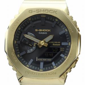 腕時計 ソーラー フルメタル スマートフォンリンク アナデジ GM-B2100GD-9AJF