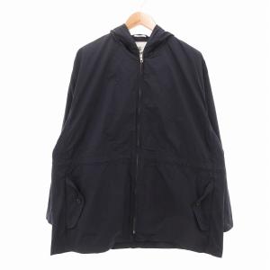 アノラックパーカー ジャケット ナイロン ジップアップ 4 ネイビー /UO