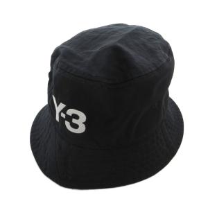 BUCKET HAT バケットハット 帽子 ロゴ刺繍 黒 ブラック H62986 /AE