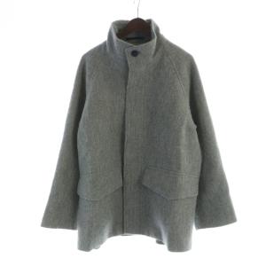 24AW BABY ALPACA スタンドフィールド スタンドカラー コート