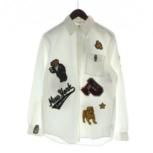 カスタム オックスフォードシャツ ポロベア S ホワイト