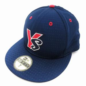 59FIFTY NPBクラシック ヤクルトスワローズ キャップ 帽子 刺繍 7 55.8cm 青 ブルー