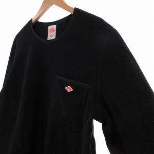 DANTON フリース プルオーバー クルーネック 44 ネイビー JD-8998 /UO