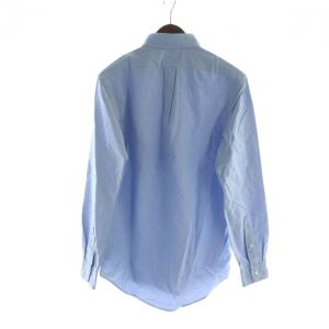 RALPH LAUREN オックスフォードシャツ タグ付き 長袖 ボタンダウン ポロベア ポニー 刺繍 S 青 ブルー /MQ