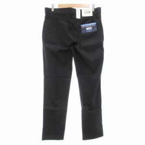 EDWIN 403 COOL FLEX タグ付き パンツ スラックス スリムテーパード W31 黒 ブラック /AE