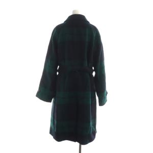Polo by Ralph Lauren 24AW Belted Plaid Wool Herringbone Coat