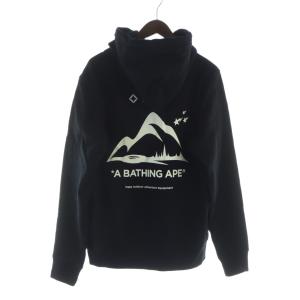 A BATHING APE HELINOX Helinox GLOW IN THE DARK PULLOVER HOODIE プルオーバー