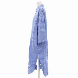 08sircus 24SS Broad over size long shirt dress オーバーサイズシャツワンピース