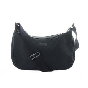 ワンショルダーバッグ GGキャンバス ブラック 122790 001998