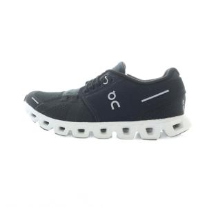 クラウド 5 Cloud 5 ランニングシューズ スニーカー 靴 ロゴ US6.5 23.5cm 黒 ブラック