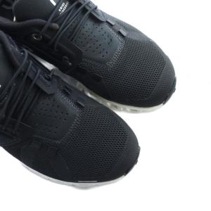 ON クラウド 5 Cloud 5 ランニングシューズ スニーカー 靴 ロゴ US6.5 23.5cm 黒 ブラック