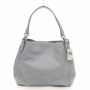 COACH ハリー トートバッグ レザー ペールブルー F80268 /UO