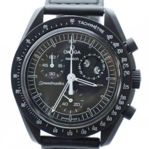 Swatch MISSION TO THE MOONPHASE NEW MOON 腕時計 スヌーピー