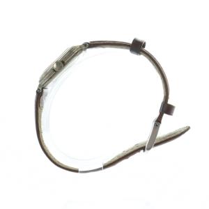 Hamilton 腕時計 スモセコ 手巻き スクエア レザーベルト ベルト社外品