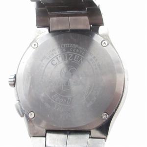CITIZEN アテッサ 腕時計 アナログウォッチ 電波ソーラー エコドライブ ダークグレー H106-T010792