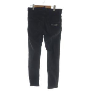 DSQUARED2 21年 SKATER JEAN デニムパンツ スキニー ボタンフライ ロゴ 42 グレー 黒 ブラック