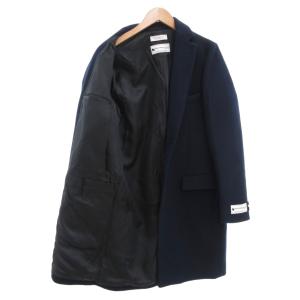 BEAUTY&YOUTH UNITED ARROWS メルトンチェスターコート ロング丈 L 紺 ネイビー /AE